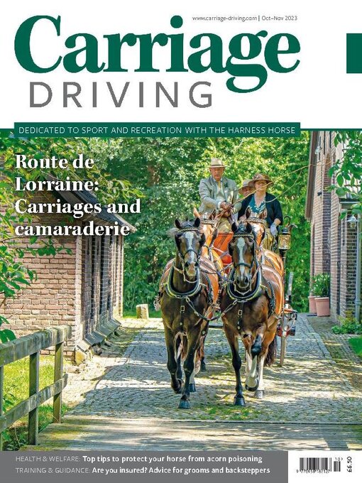 Title details for Carriage Driving by Mark Allen Business & Leisure - Available